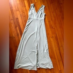 Birds Grey Sage Shamin Dress size Large